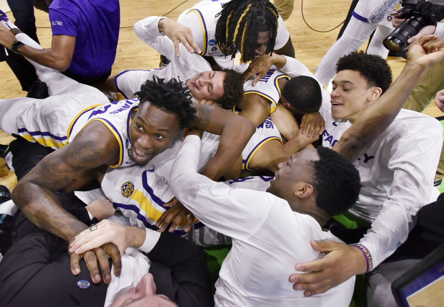 NCAA Maryland LSU Basketball